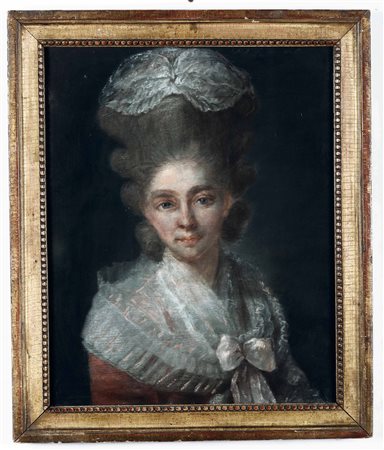Ritratto di dama Scuola francese del XVIII secolo