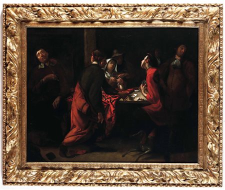 Jacobus Josephus Eeckhout (1793-1861) ambito di, Giocatori di carte