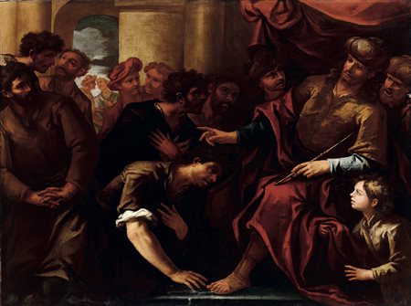 Giuseppe riconosciuto dai fratelli Scuola Italiana del XVII secolo
