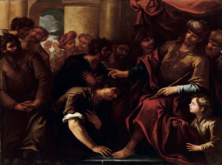 Giuseppe riconosciuto dai fratelli Scuola Italiana del XVII secolo