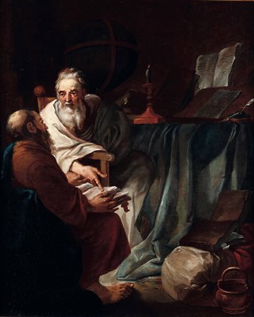 Christian Wilhelm Ernst Dietrich (1712 Weimar-1774 Dresda), Filosofi che conversano