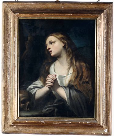 Giovan Gioseffo Dal Sole (1654 Bologna-1719 Bologna) attribuito a, Maddalena penitente