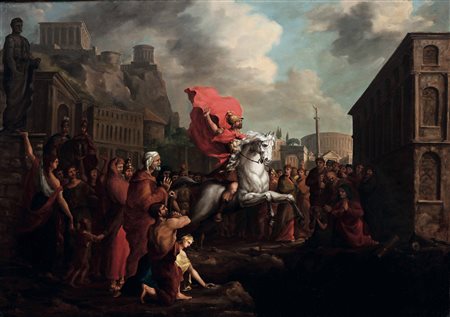 Trionfo di imperatore Scuola del XVIII/XIX secolo