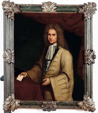 Ritratti di gentiluomini Scuola lombarda del XVII-XVIII secolo