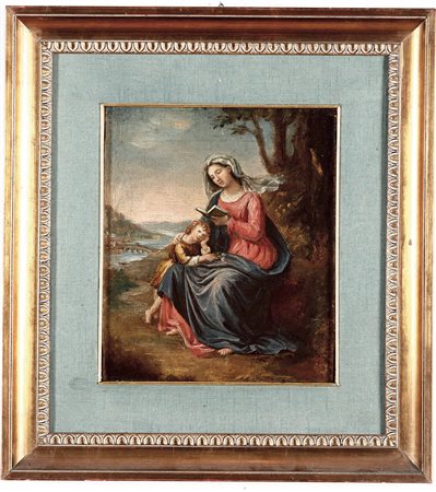 Madonna con Bambino Scuola italiana del XVIII secolo