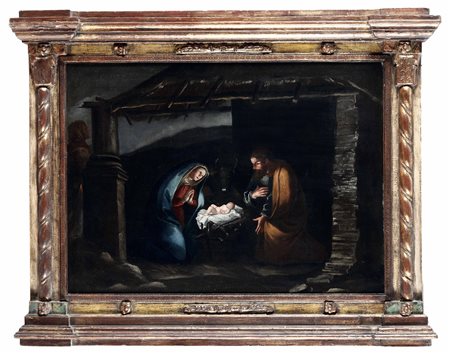 Gerolamo Bassano (1566 Bassano del Grappa-1621 Bassano del Grappa) ambito di, Natività