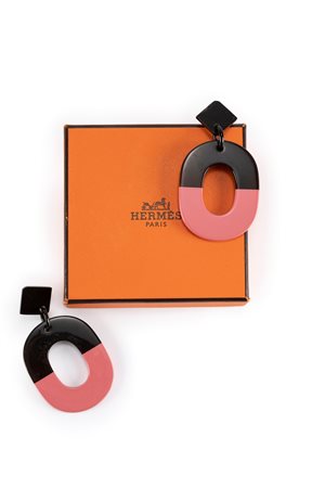 Hermès - Paio di orecchini pendenti