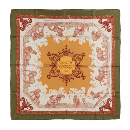 Hermès - Foulard Courbettes & Cabrioles
