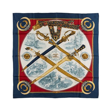 Hermès - Foulard Armes de Chasse