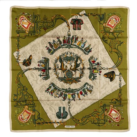 Hermès - Foulard Alsace-Enseignes