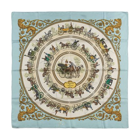 Hermès - Foulard La Promenade de Longchamps