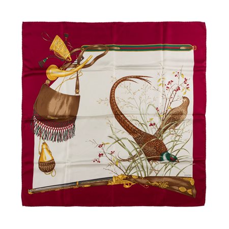 Gucci - Lotto di due foulard