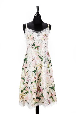 Dolce & Gabbana - Abito corto con spalline