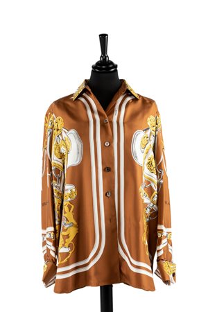 Hermès - Camicia Brides des Gala a manica lunga