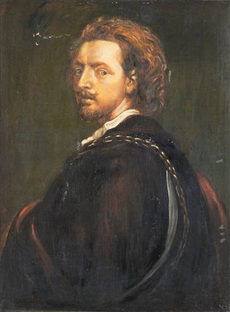 Pittore del XVIII secolo (1:Principale) ( - ) 
Ritratto di nobiluomo con i capelli rossi 
olio su tela cm 80x60 - con la cornice: cm 95x75