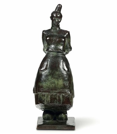 Figura femminile orientale Nito Marquez (1903 - 1980)