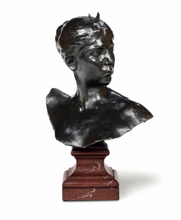 Alexandre Falguiere (1831-1900), Busto di Diana cacciatrice