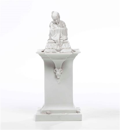 Magot porcellana bianca Nymphemburg XX secolo