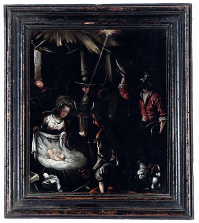 Adorazione Scuola del XVII secolo