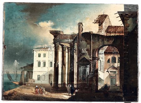 Giovanni Migliara (1785 Alessandria -1837 Milano) nei modi di, Capriccio
