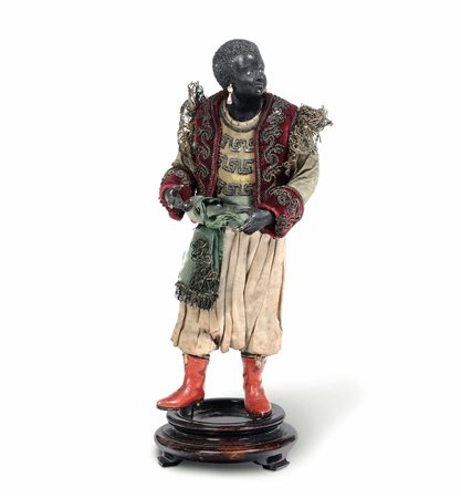 Moro con gilet rosso. Napoli XIX secolo