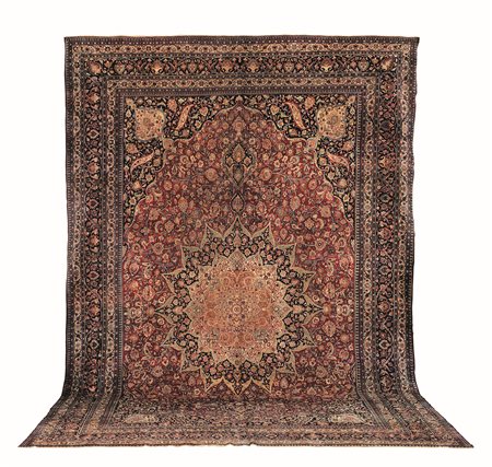 Tappeto persiano horasan fine XIX - inizio XX secolo