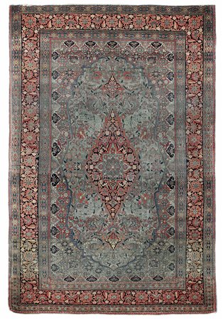 Tappeto Theran, Persia inizio XX secolo