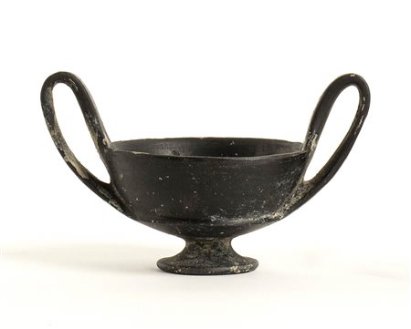 KANTHAROS ETRUSCO IN BUCCHEROVII - VI secolo a.C.diam. vasca cm...