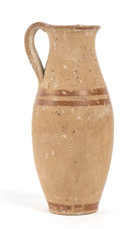 FIASCHETTA MONOANSATA ITALO-GEOMETRICAVII - VI secolo a.C.alt. cm...