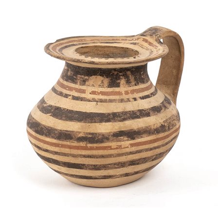 BROCCHETTA DAUNIA SUBGEOMETRICAV - IV secolo a.C.alt. cm 11Con decorazione...