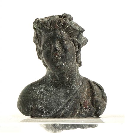 APPLIQUE CON SATIROI - III secolo d.C.Bronzo, alt. cm 5,5, con stand cm...