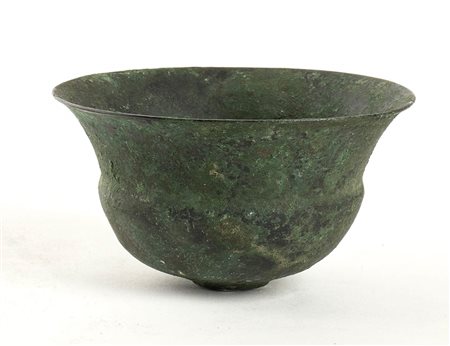 CALICEAmbito culturale seleucide, epoca tardo ellenisticaBronzo, alt. cm 7,5;...