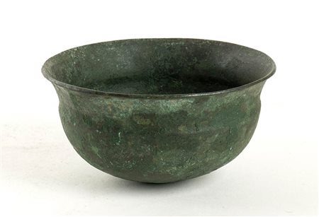 COPPETTAAmbito culturale seleucide, epoca tardo ellenisticaBronzo, alt. cm 6;...