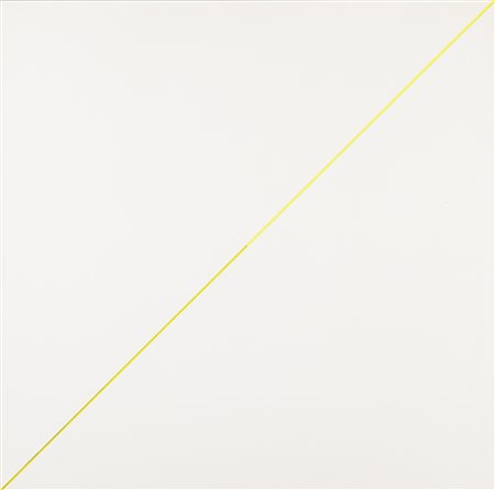 SANDRO DE ALEXANDRIS   
Diagonale - doppio giallo, 1970-72