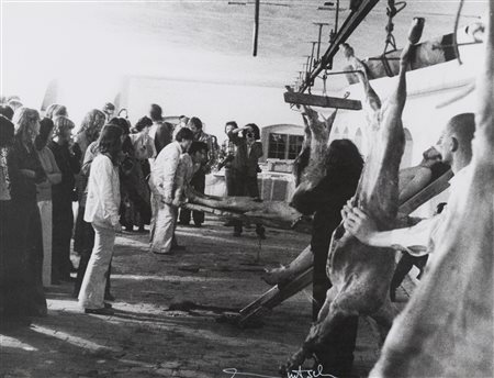 HERMANN NITSCH   
Aktion n.50, 1975