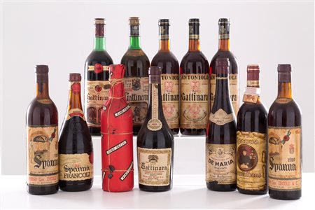 Selection of Italian wines (12 bts)