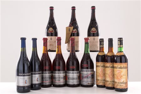 Selection of Italian wines (12 bts)