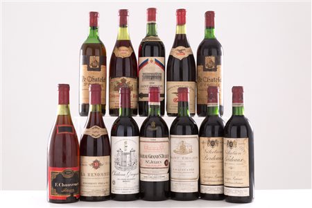 Selection of French wines (12 bts)