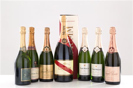 Selection of Champagne (7 bts)