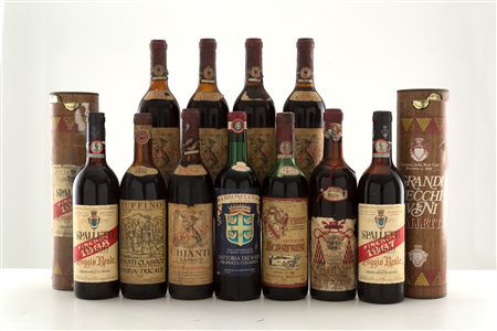 Selection of Toscany wines (11 bts)