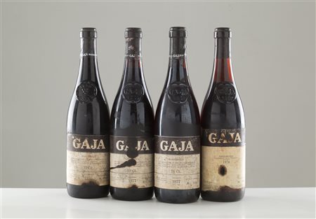 Barbaresco Gaja 4 bts: 1975 (1) 1977 (2) 1978 (1)