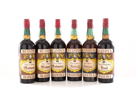 Selection of Blandy's Madeira 1962 (6 bts)