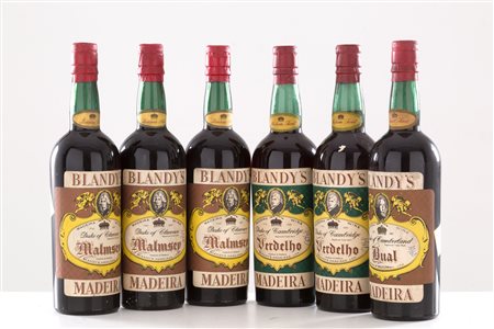 Selection of Blandy's Madeira 1962 (6 bts)