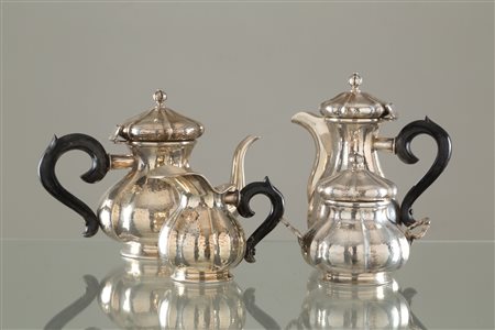 800silver milkjug,teapor,coffeepot and sugar bowl