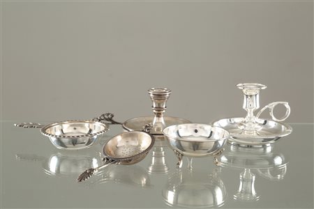 800 silver lot, gr. 500 ca. 20th century