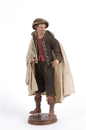 CAMILLO CELEBRANO. Terracotta shepherd figurine