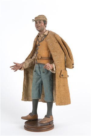 MATTEO BOTTIGLIERI. Terracotta shepherd figurine