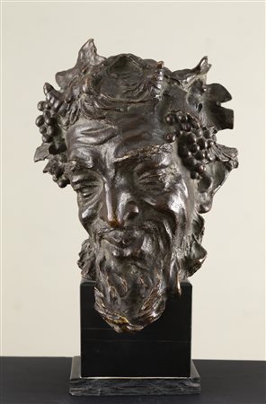 VINCENZO GEMITO. Bronze sculpture. Signed