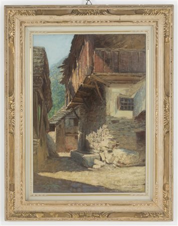 C.C. TAGLIABUE. Oil painting on canvas