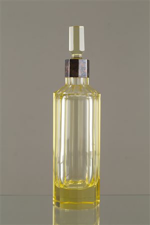 Glass bottle marked WFM. 1920s